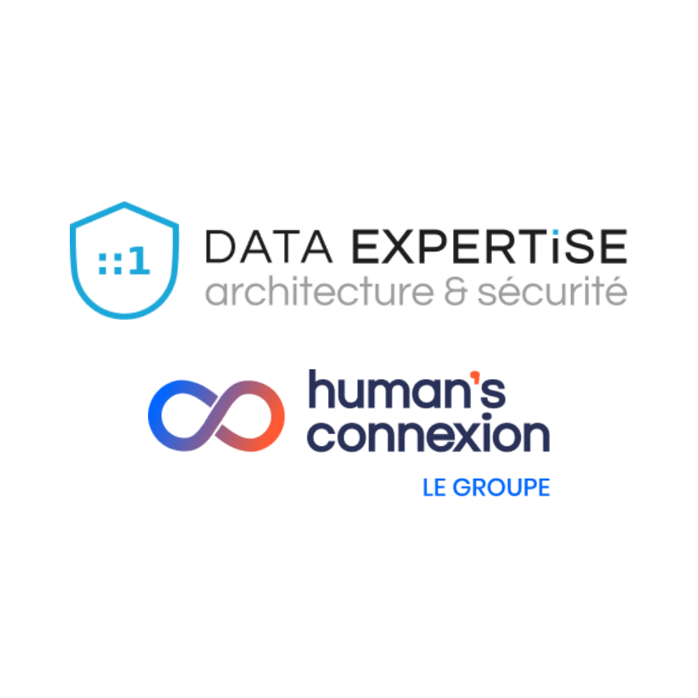 Logo representing the Data Expertise company of the Humans Connexion Group