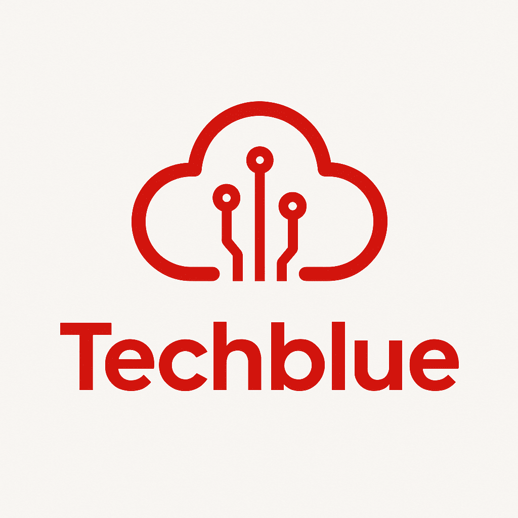 Logo représentant la société Techblue