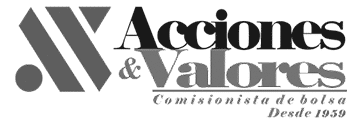 Logo représentant la société Acciones y Valores