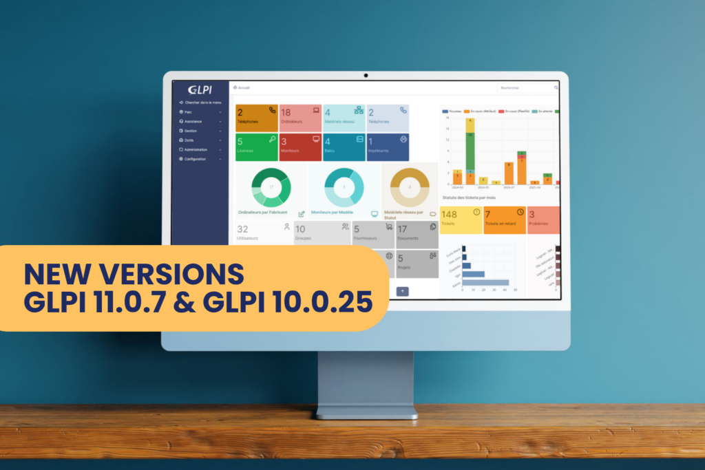 GLPI new versions: 11.0.7 and 10.0.25 - www.glpi-project.org