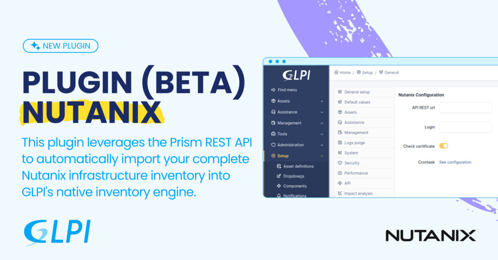 Nutanix Plugin for GLPI — Beta Version Now Available - www.glpi-project.org
